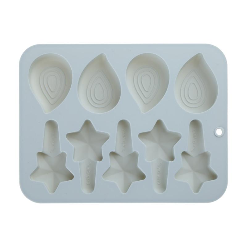 Stampo in Silicone per Pastelli da Pittura Tazza Disegno Bambino Stampo per Cupcake Cioccolato Fondant Strumenti Decorazione Torta Stampini per Pasta di Caramelle