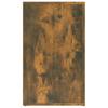 Nightstand Smoked Oak 50x36x60 Cm Particleboard