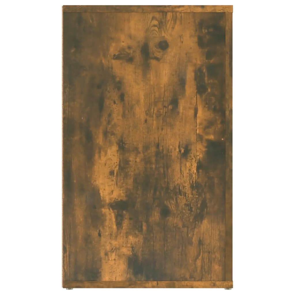 Nightstand Smoked Oak 50x36x60 Cm Particleboard