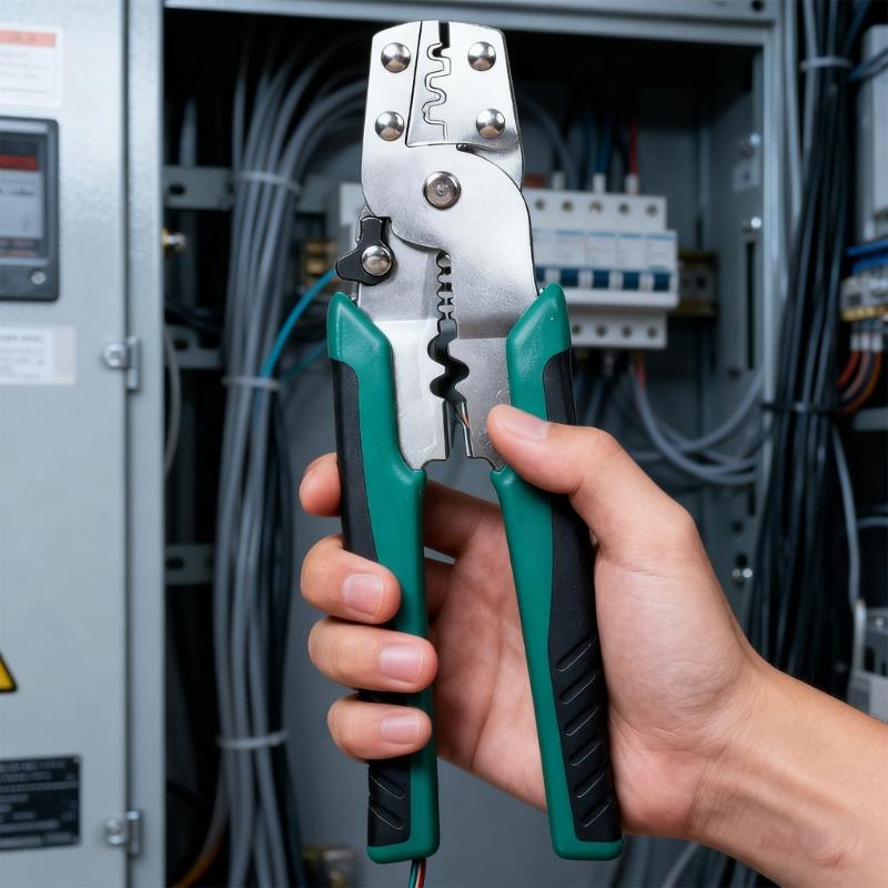 Conectores Elétricos Terminais de Fio em Forma de U em Forma de O 0,5-4MM Terminais Cabo Terminal Pontas de Fio com Conjunto de Alicates de Crimpagem