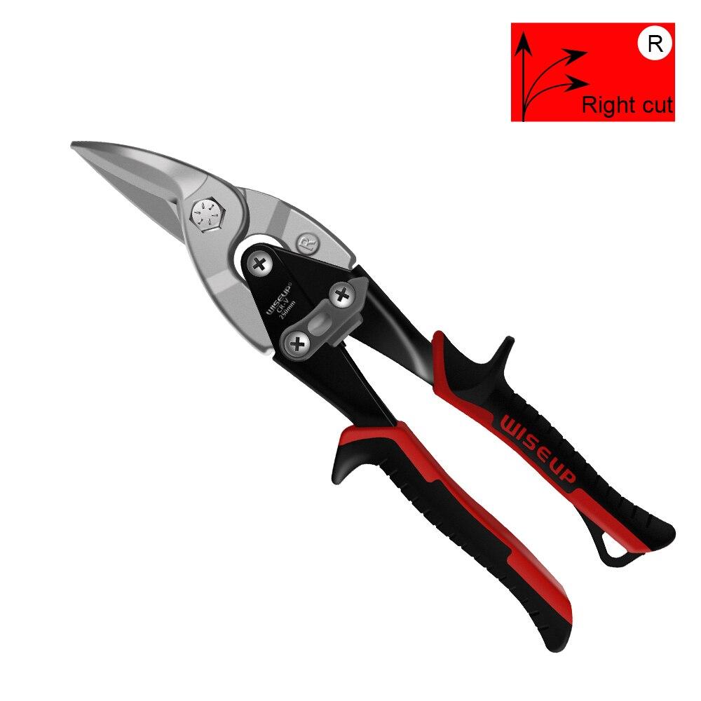 

Wiseup 1 шт., авиационные ножницы, многофункциональные металлические пластины Snijden Schaar Links Rechts Rechte Industriële Werk Professionele, ручной инструмент WP020303