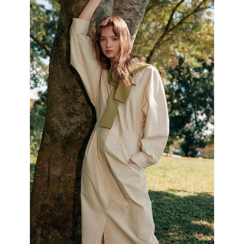 ELLE Elegant Shirt Dress
