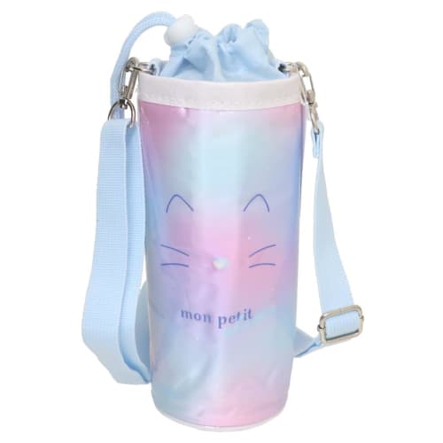 

Kamio Japan Bottle Case for Girls, 223816, MON PETIT CHATON, Medium