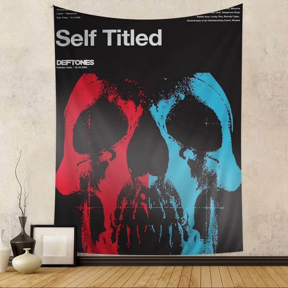 JIT Deftones Saturday Night Wrist Tapestry Music AlbumThemed Wall Decor Stylish Home Bedroom Music Room for Retro Rock Ambiance