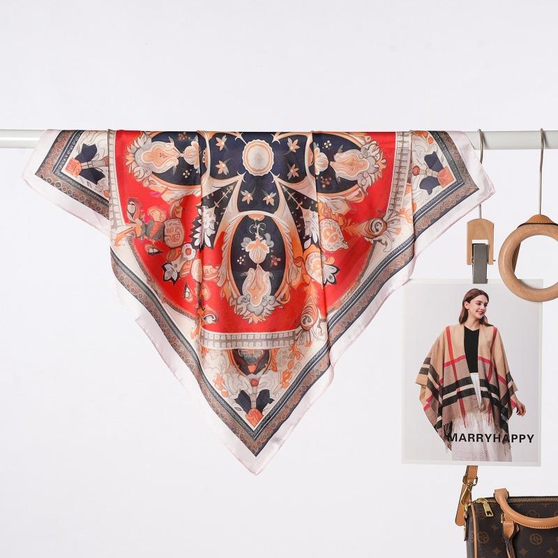 Women S 70cm Square Scarf Fashion Neckwear For Shirt Matching Mom Gift