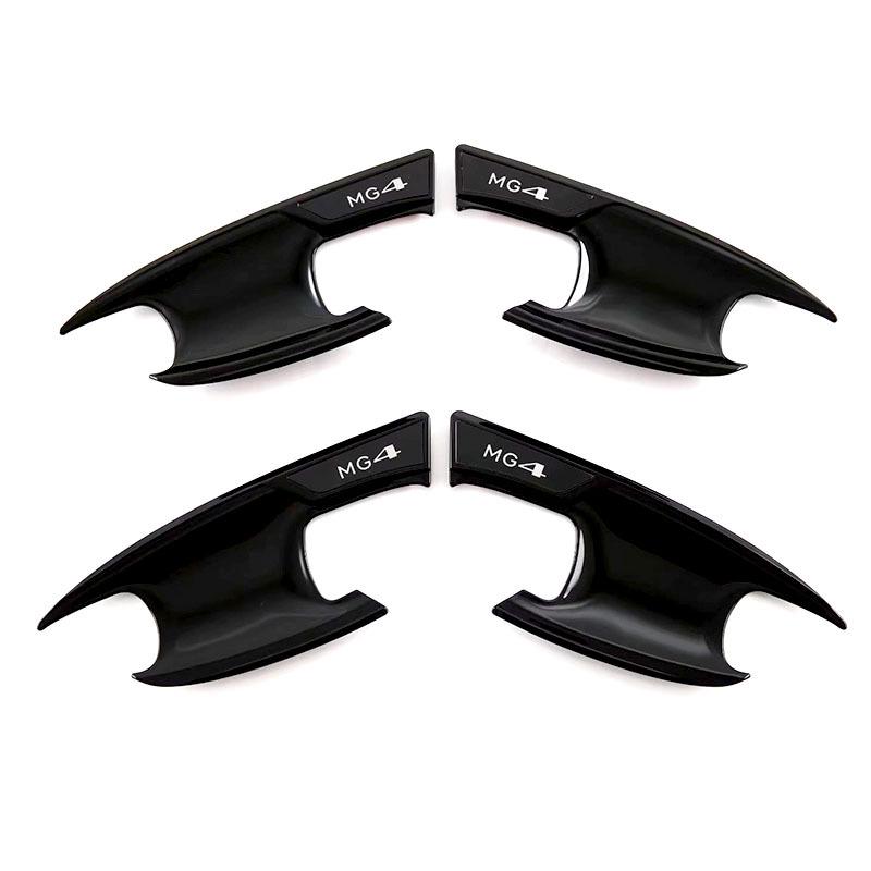 MG4 Mulan Carbon Fiber Rearview Mirror, Fog Light, Door Handle & Edge Trim Set for 2023.