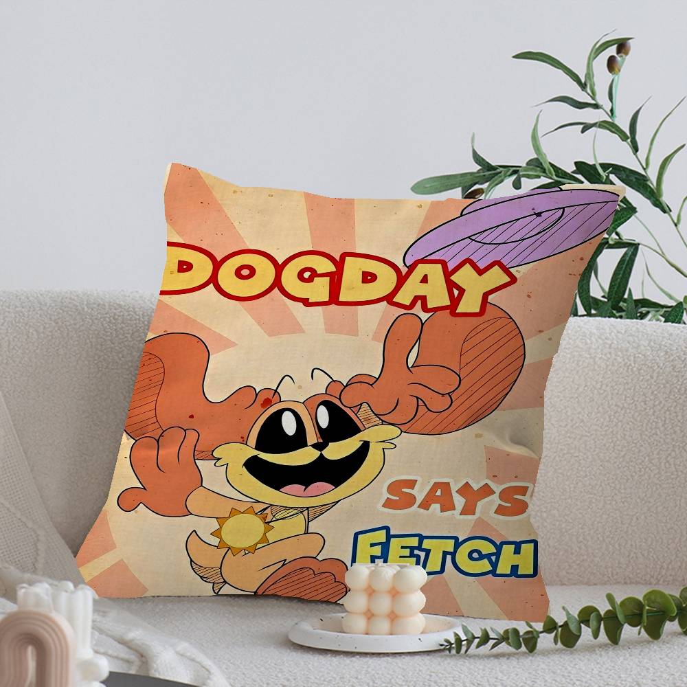 

CCritters CCATNAP DDOGDAY Personalized Pillow Dust Cover Bedroom Kids Party Decoration Pillowcase Birthday Children Gift 30x30 cm