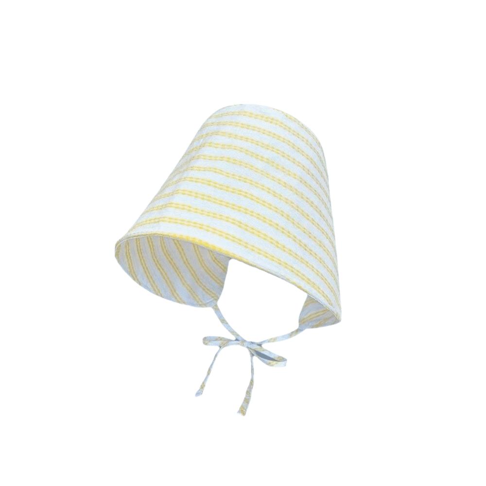 Striped Fisherman Hat Foldable Beach Sun Hat Fashion Panama Cap Outdoor