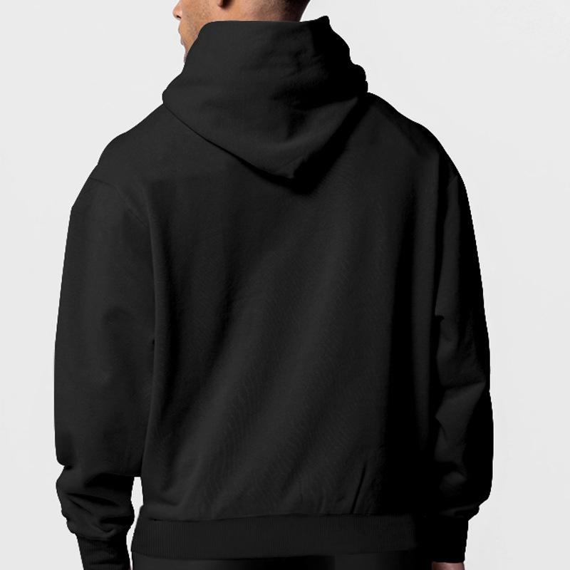 2026 New Men's Comfortable Fleece Hooded Sweatshirt Zipper Sports Shirt Long Sleeved Sweatshirt Autumn and Winter Season