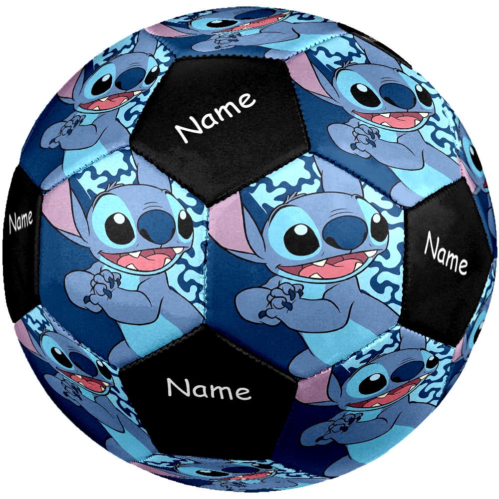 Custom Name Stitch Theme Size 5 Soccer Ball, Suitable for Both Indoor and Outdoor Matches, a Gift Suitable for Everyone.