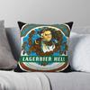 Augustiner Lagerbier Hell Beer Square Pillowcase Polyester Linen Velvet Printed Zip Decorative Pillow Case Home Cushion Cover