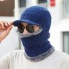 Women Winter Mens Warm Ski Beanie Cap Wool Knit Snow Hat Skull Balaclava Scarf