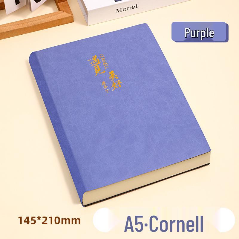 

Минималистичный блокнот Cornell формата A4 для подготовки к экзаменам, учебы и колледжа с методом 5R, настраиваемый