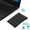 22 Keys Bluetooth Numeric Keyboard Wireless Number Keypad Portable Plug And Play Digital Number Pad For Laptop IPad