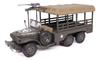 Kyosho Militaria Personnel Carriers Series Dodge WC63 Weapon Carrier US Army Finished Model MPC24218 1/43 (Canvas Top)