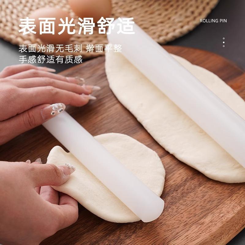 Rolling Pin Baking Non-stick Fondant Stick Noodle Rolling Rod Dough Spreading Rod Household Small-sized Dumpling Wrapper Egg Yolk Pastry