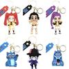 Animation Movie Rumi Mira Zoey Key Ring Korean Pop Warrior Girls Keyring POLYVINYL CHLORIDE Figure Pendant Bagpack Pouch Key Rings Kids Presents