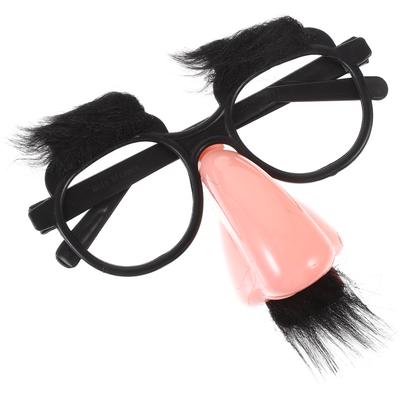 Lunettes Nez Proéminent Groucho Accessoires de Costume d'Halloween pour Enfants pour Adultes Coussinets Décoratifs & Moustache Accessoires de Costume Déguisement Clown