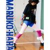 Toothpick Maru Maru and His Friends' Three-Color Patchwork Leggings, New Spring Style for Girls, Can Be Worn Outside as Yoga Pants