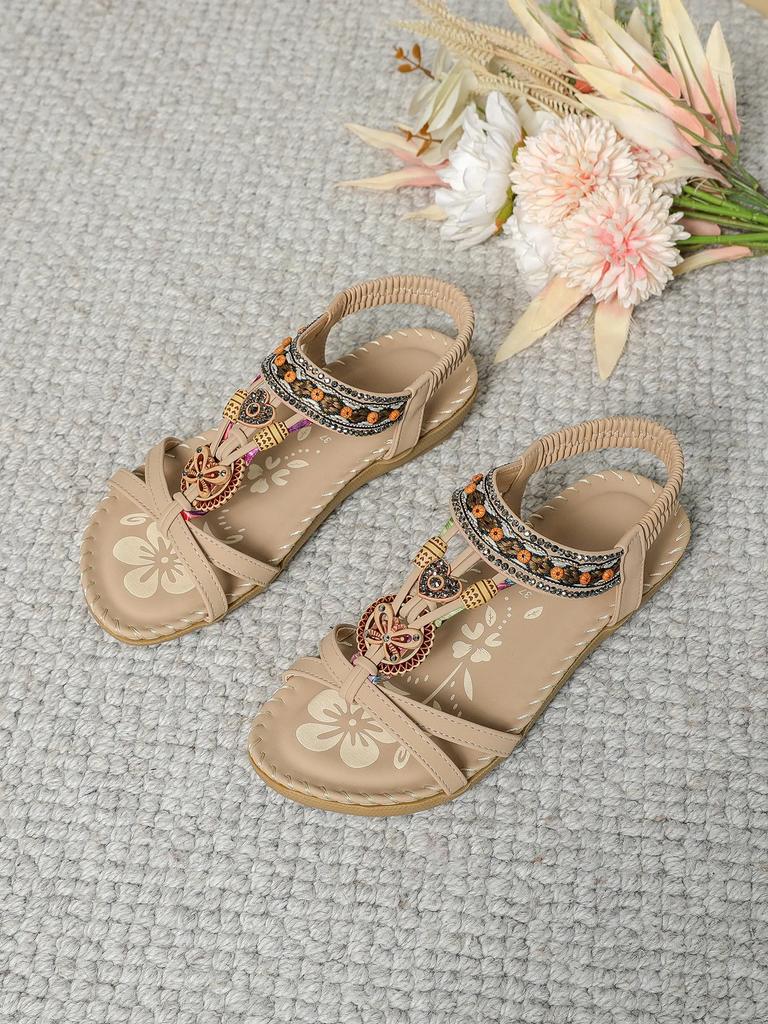 Women's Sandals High Quality Summer Sandals For Woman Shoes Summer Footwear Bohemia Sandalias De Mujer New Flat Sandals Women