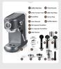 Coffee Machine MK-601F Four In One, Cappuccino Coffee Machine Dolce Gusto Nes Capsule Espresso Machine ESE Pod Grinding Gift for Lover, Dad, Mom