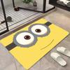 Zeichentrickfilme Minions Fußmatte Türvorleger Heimteppich Fußmatte Badezimmer Saugfähige Matten Rutschfeste Matten Heimdekorationszubehör