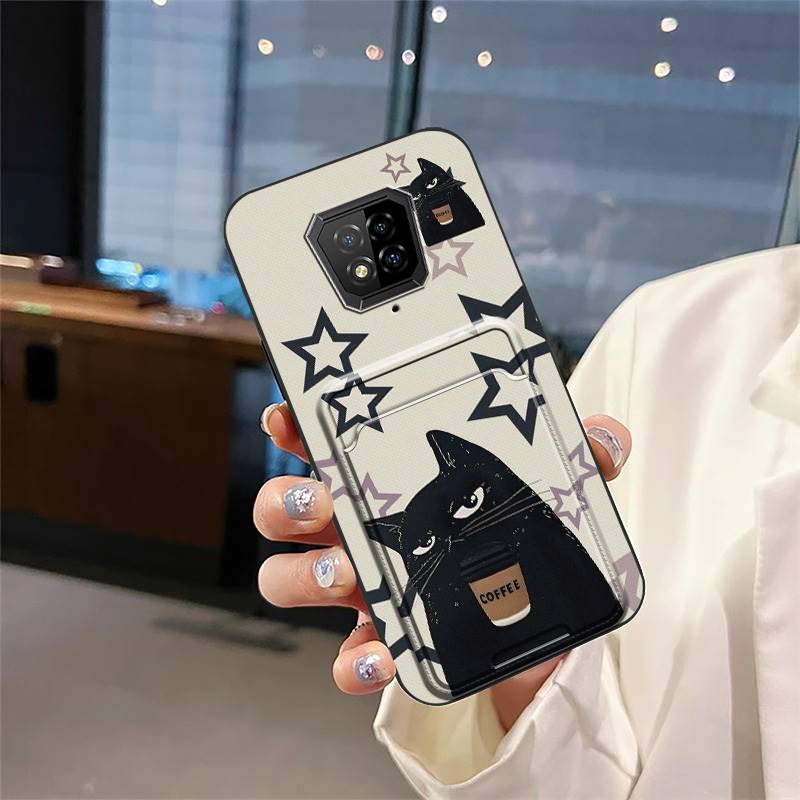 Card sleeve Cute Phone Case For Ulefone Armor8/8 Pro protective Waterproof Card bag Anti-dust Shockproof Fashion Design