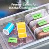 NIIMBOT B1/B21/B3S/B31 Thermal Freezer Labels Food Storage Kitchen Stickers Refrigerator Freezer Date Content Labels Fuel Injectors 6