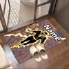 Custom Name Personalized Black Adam Print Carpet, Versatile Home Decor Rug, for Playroom, Apartment, Balcony, Entryway, Hallway Gift
