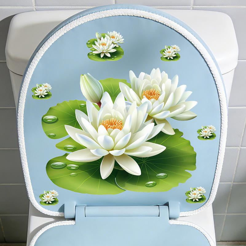 Noctilucous Wall Sticker Bathroom Toilet Decor Living Room Cabinet Refrigerator Home Decoration Decals Stickers