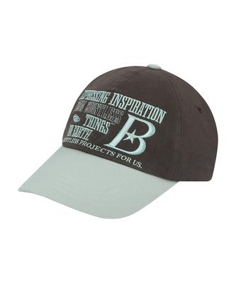 BAUF B Logo Ball Cap [Mint Brown]