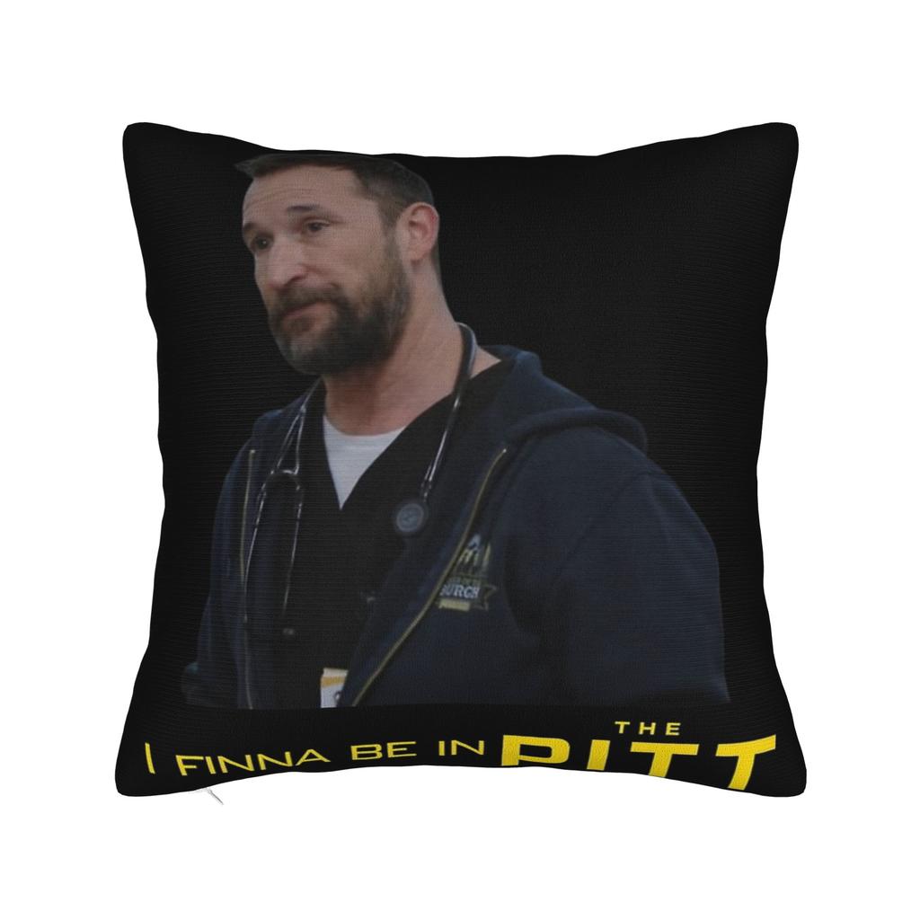 The Pitt Pillow Cover Merch Printed Cushion Cover Gift Dr. Jack Dr. Robby Pillow Case Cover Car Multi-Size