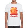 Outer Banks Pogue Life Strand Surf Van Vintage Retro Strand Sonnenuntergang Surfen TV-Serie JJ Maybank OBX Fans Outer Banks Show Herren T-Shirt Oberteil