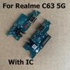 USB Charger For Realme C63 5G USB Charging Dock Board Jack Plug Connector Port Flex Cable