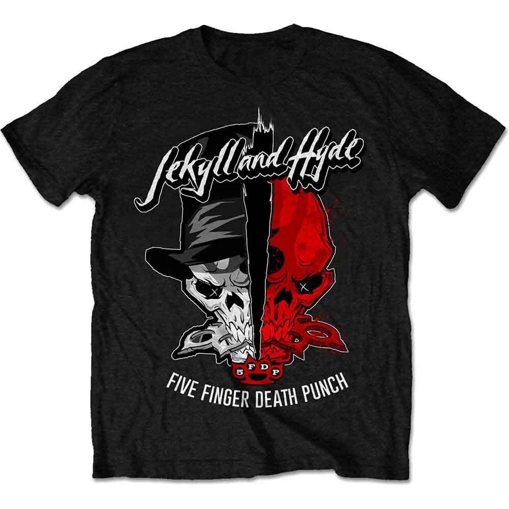 Five Finger Death Punch Jekyll & Hyde T-Shirt Black New S