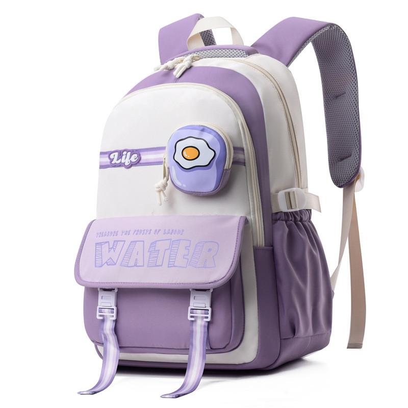 Lightweight Casual Student Backpack For Kids With Comfortable Air Cushion Straps