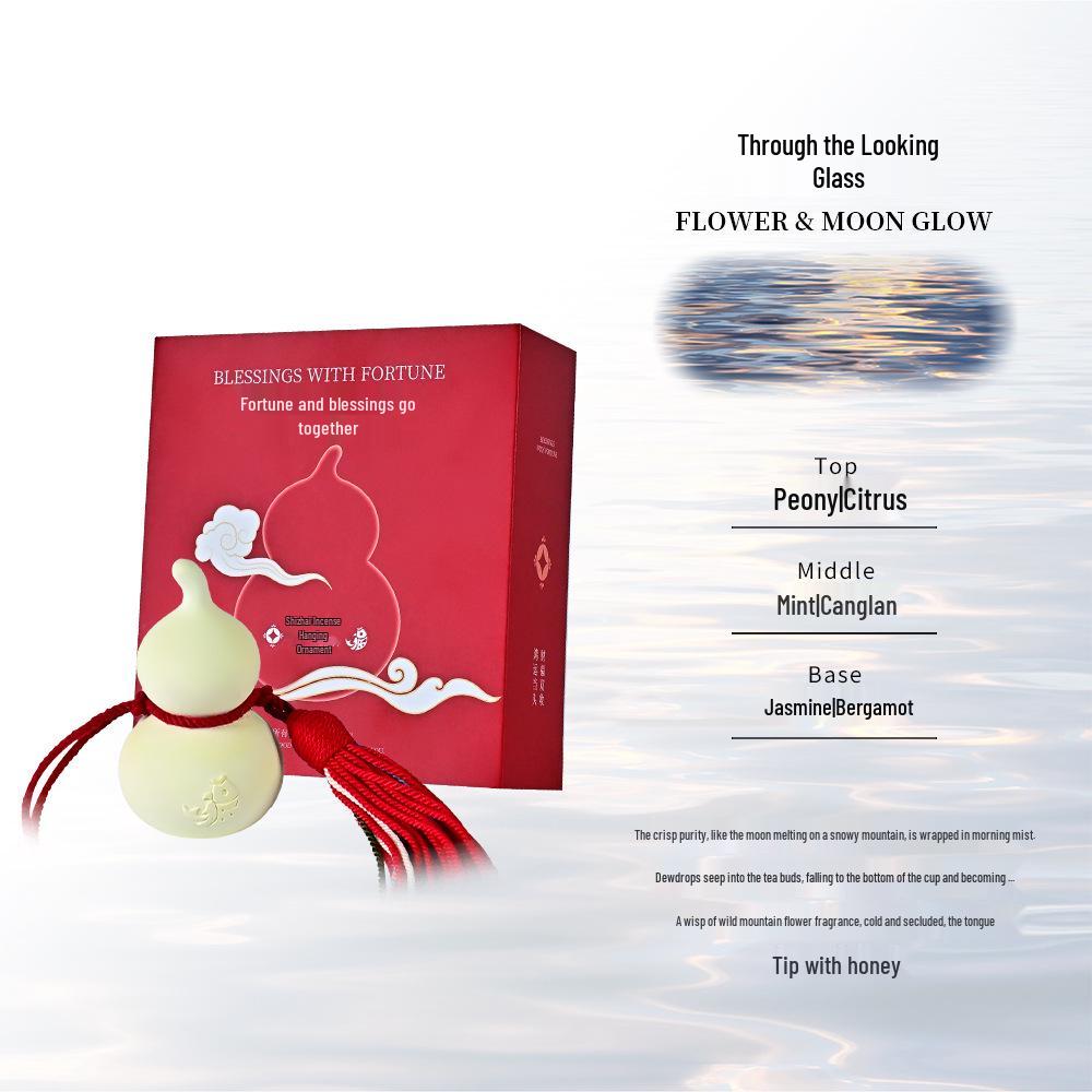2026 Year of the Horse Fu Lu Aroma Plaster Ornament: Long-Lasting Fragrance for Car & Closet