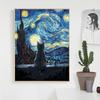 Van Gogh Gwieździsta Noc Kot DIY Cyfrowy Obraz Olejny: Zaawansowana Ręcznie Robiona Sztuka Dekoracyjna