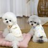 Haustier Ärmelloses Shirt Frühling Sommer Cartoon Wal Flugzeug Druck Haustier Tanktop Kleine Hunde Katzen Atmungsaktive Baumwollkleidung Kostüm Outfit Bekleidung