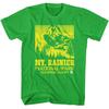 United States National Parks Mt Rainier Elevation 14411 Ft Men's T Shirt