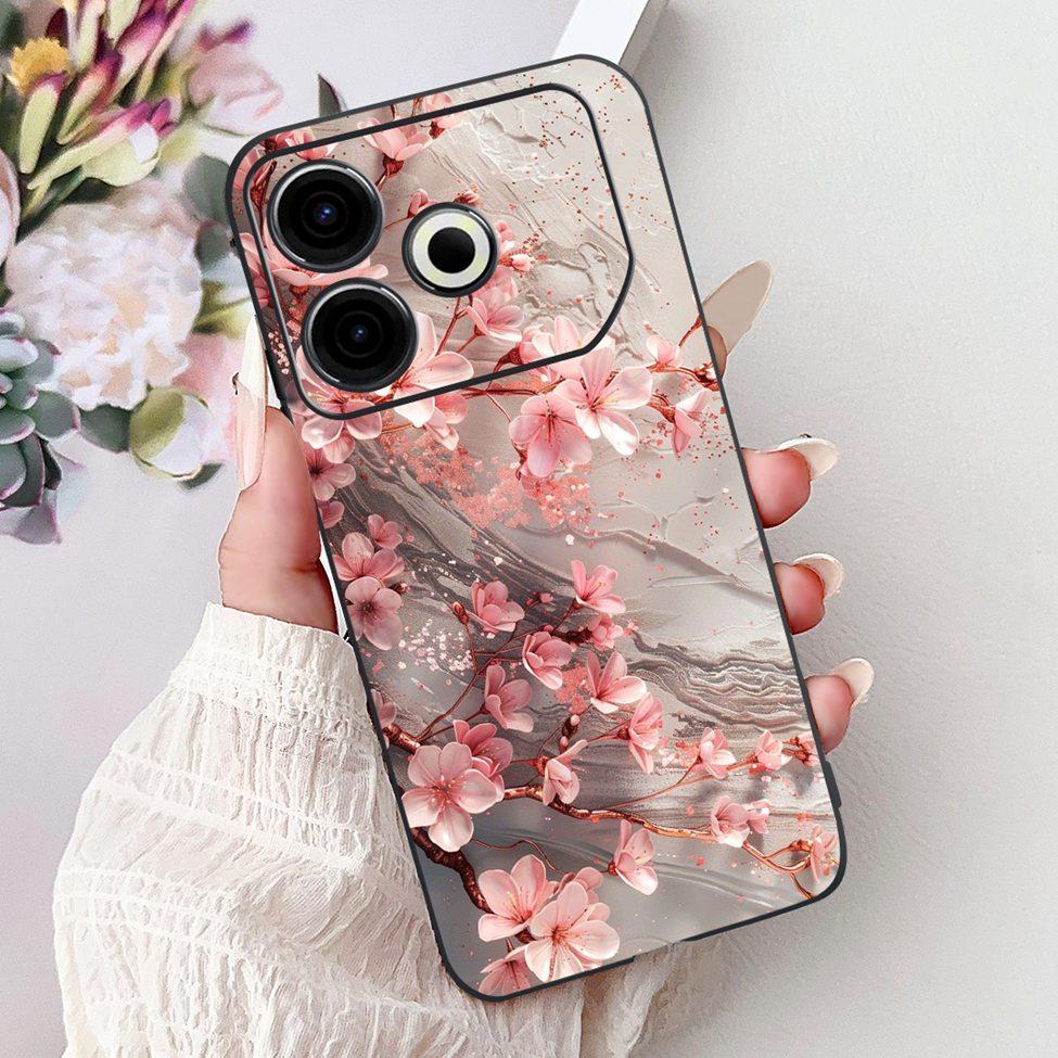 For Tecno Pova 6 Neo 4G Case Cover Luxury Butterfly Love Fashion Flowers Cool Lion Painted Phone Case For Techno Pova 6 Neo 4G