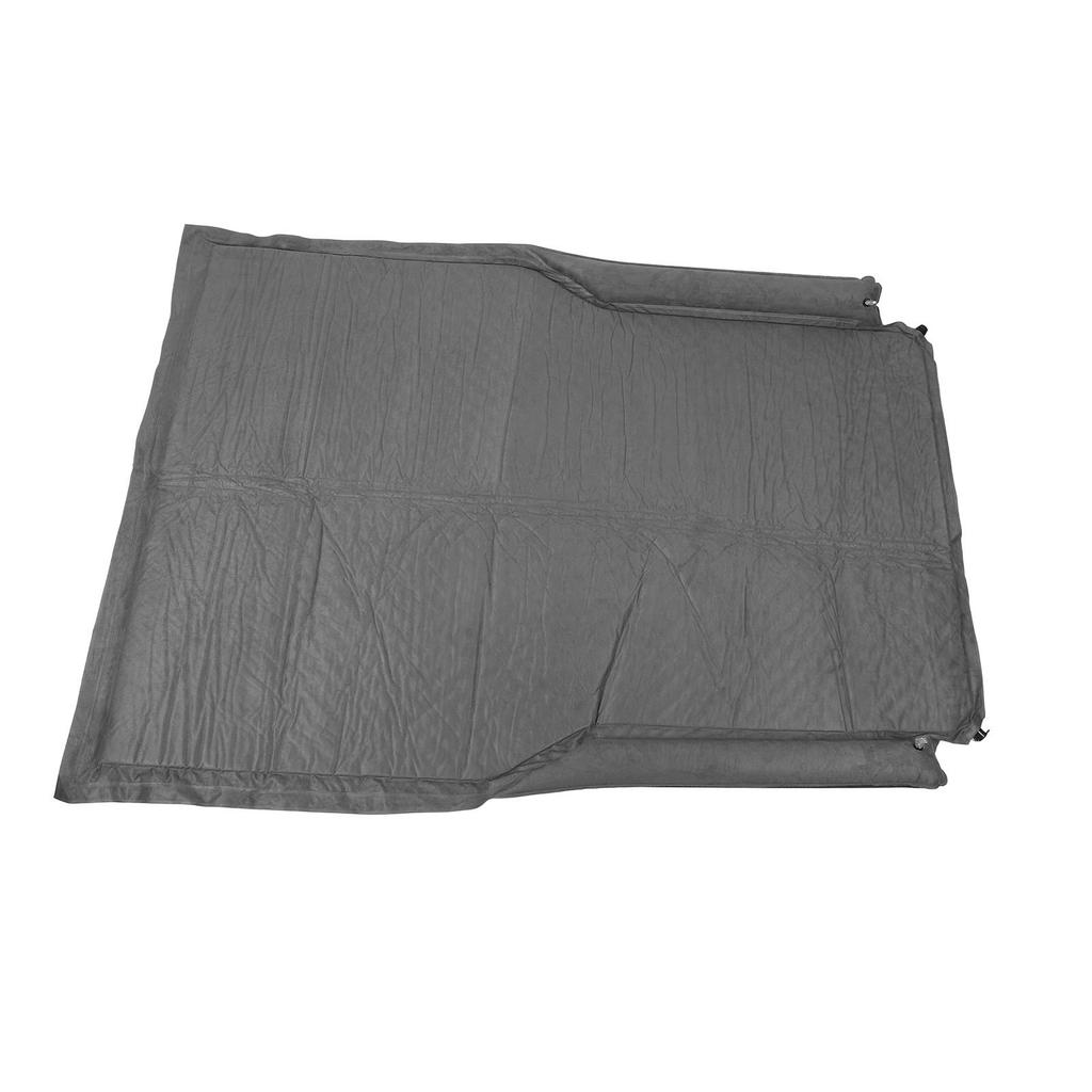 Inflatable SUV Mattress Bed Built in Pillow with Guard Wing 5cm Thick Suede Blow Up Camping Car Sleeping Mattress for Mid Large Minivan Truck