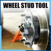 Universal Pack (2) Wheel Stud Taller Tool With 3/4" Hex Wheel Lug Nuts