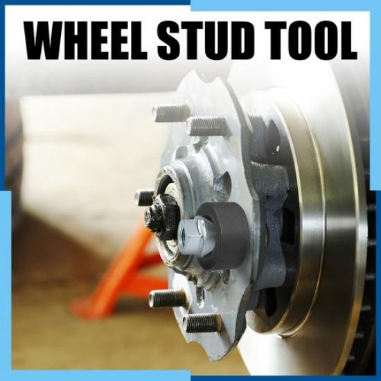 Universal Pack (2) Wheel Stud Taller Tool With 3/4" Hex Wheel Lug Nuts