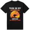 This Is My Human Costume Im Really A Kiwi Bird Gifts Funny New Zealand Design Idea T Shirts Cotton Streetwear Gifts Tshirt