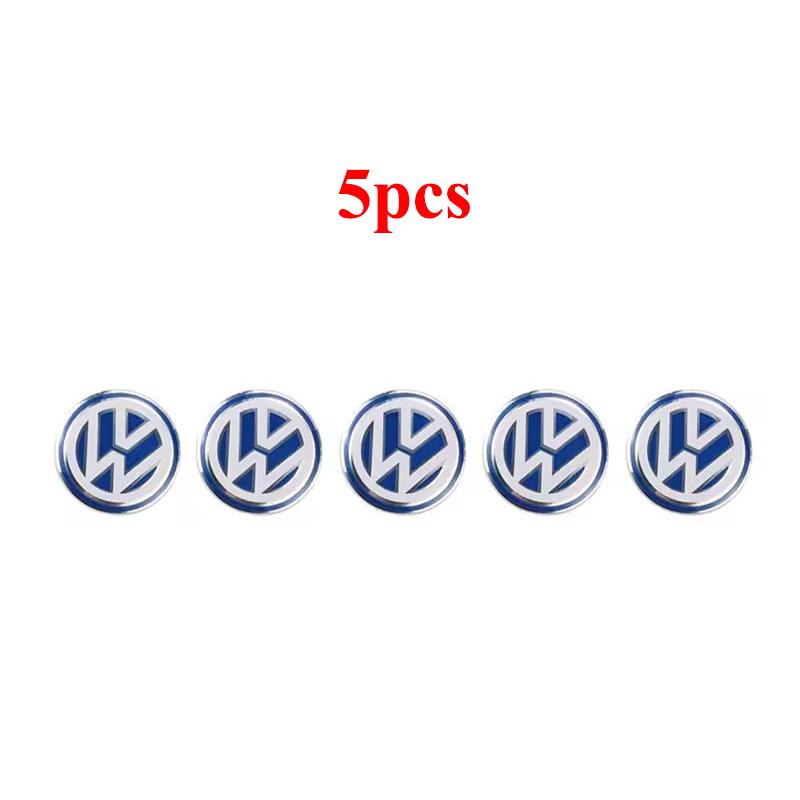 Für VW Volkswagen Jetta MK5 Golf 14mm Auto Schlüssel Emblem Aufkleber Fernbedienung Schlüsselanhänger Logo Für Volkswagen VW Golf GTI Passat Tiguan Arteon