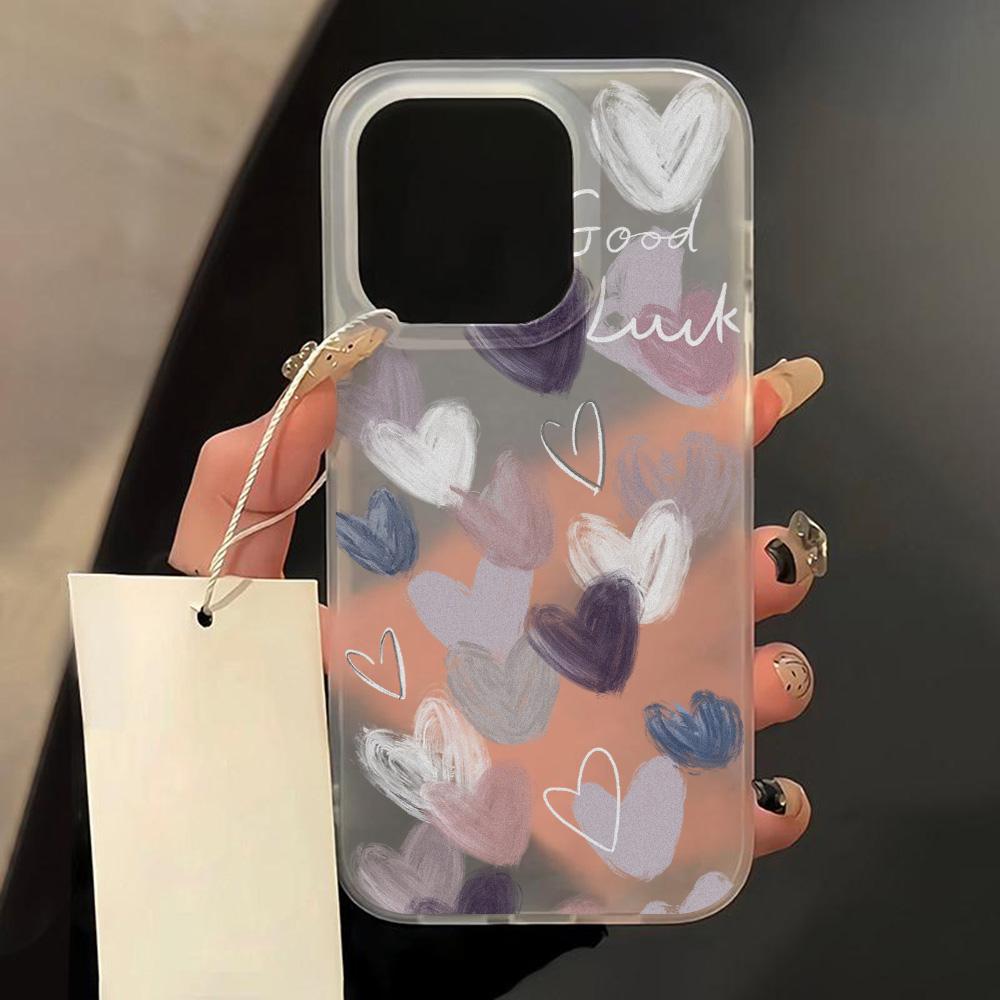 Soft TPU Matte Phone Case for iPhone 13 Funda iPhone 16 Pro Max 15 11 14 Plus 12 Mini 16promax 13promax Flower Transparent Cover
