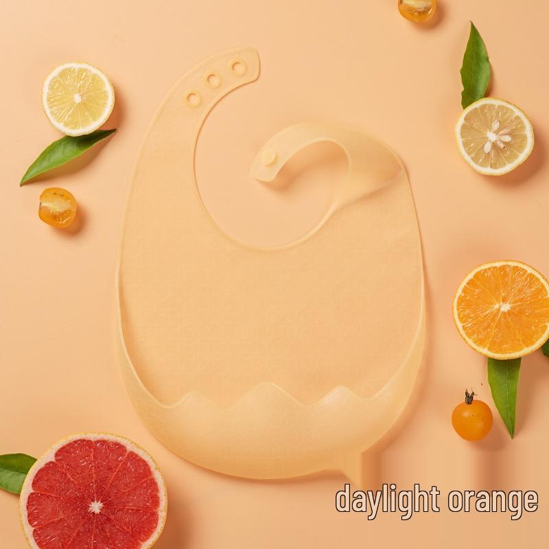 

Ultra-Thin Silicone Baby Bib: Soft, Waterproof, and Perfect for Drool and Meal Time