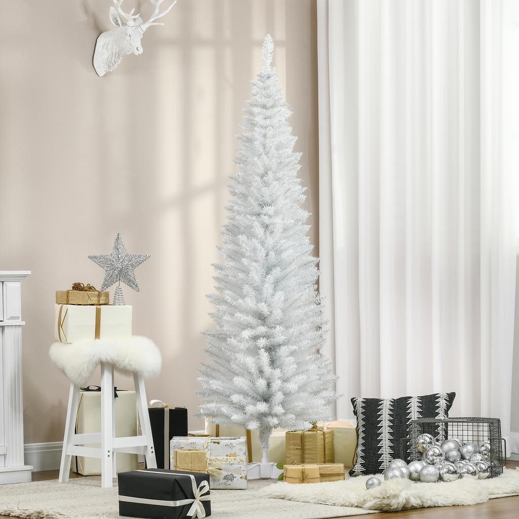 Artificial Christmas Tree 180 cm Artificial Fir Tree with 390 Tips, Christmas Tree, Christmas Decoration for Indoors