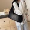 Trendy Denim Shoulder Bag All-Match Classic Niche Design Underarm Bag For Women Daily Use Shopping Bag